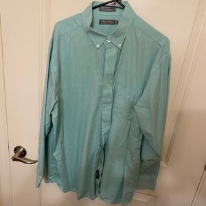 Green button up
